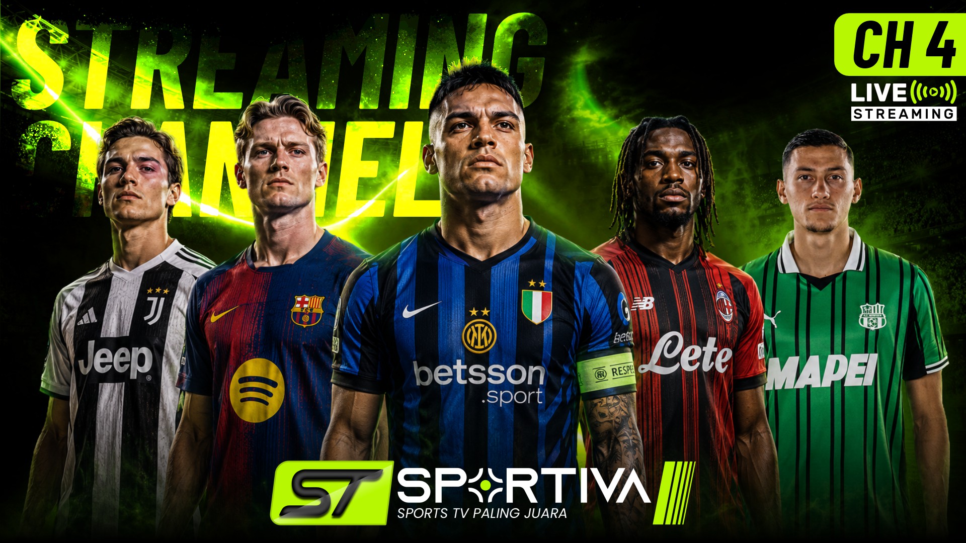 SPORTIVA STREAMING CHANNEL 5