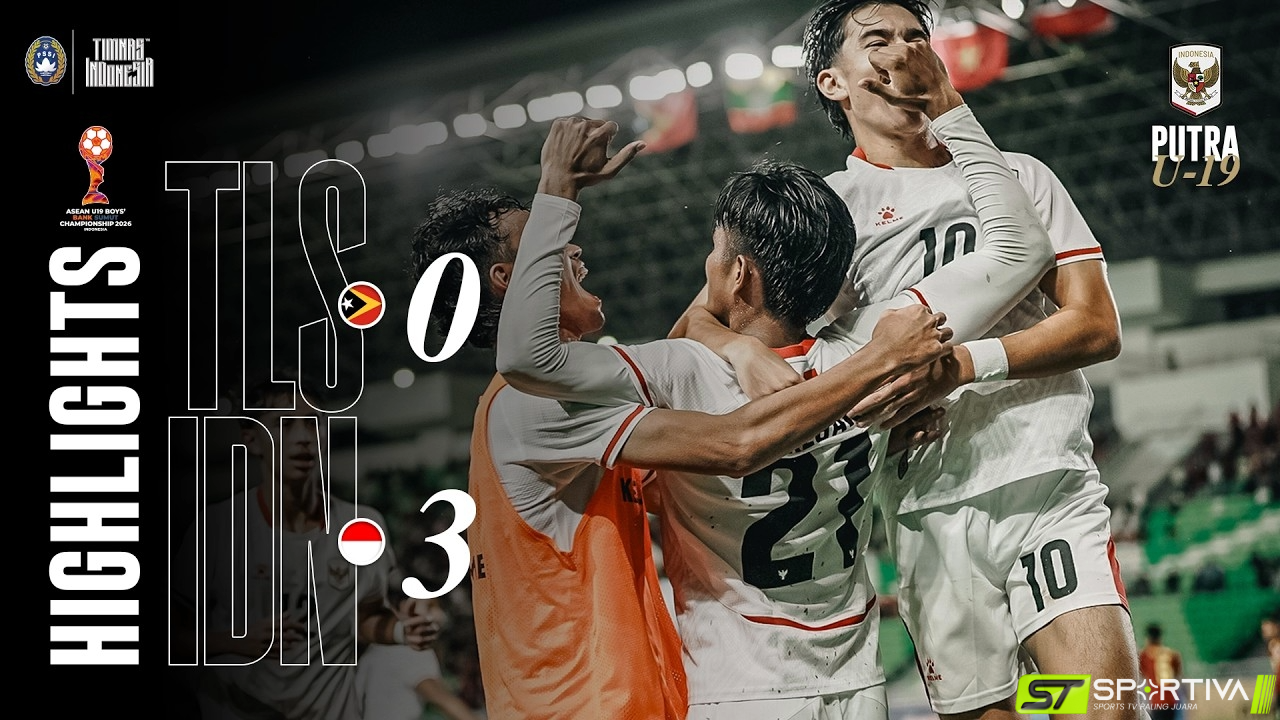 HIGHLIGHTS | Timor Leste vs Indonesia | ASEAN U-19 Boys' Bank Sumut Championship 2026